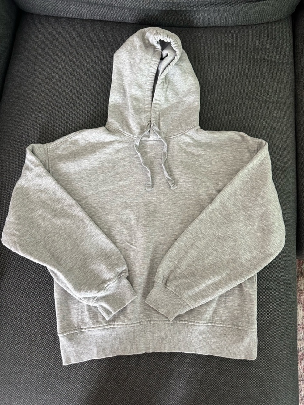 Zara Gray Pullover Hoodie